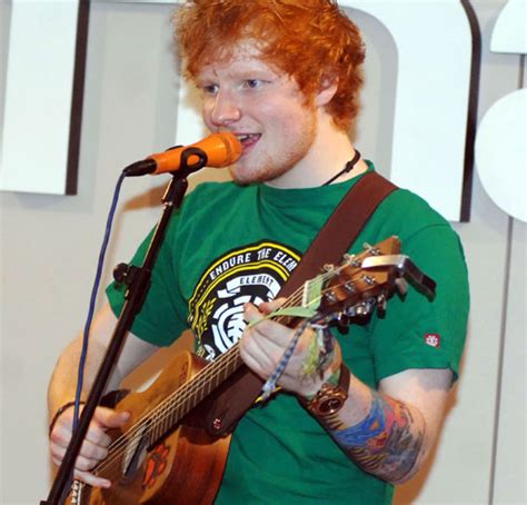 ed sheeran lengte